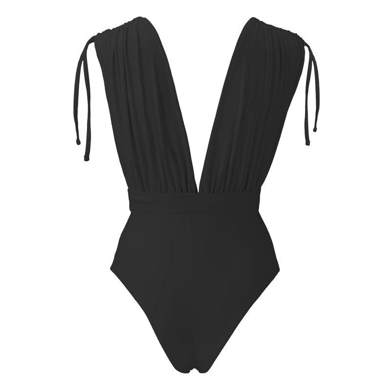 CAYMAN SWIMSUIT - BLACK  *PRE ORDER (SHIPPING MAY'23)