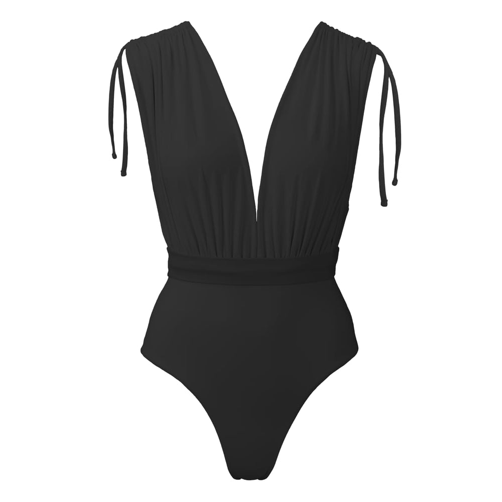 CAYMAN SWIMSUIT - BLACK  *PRE ORDER (SHIPPING MAY'23)
