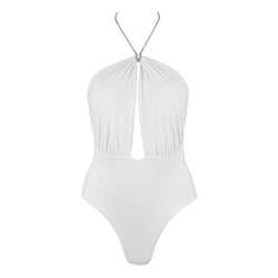 MOOREA SPARKLE Swimsuit - WHITE - LIMITED EDITION