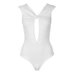 COTE D'AZUR Swimsuit  *LUXURY EDITION GOLD/ SILVER -  WHITE