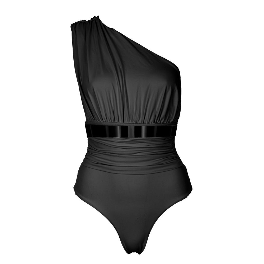 MONACO Swimsuit  *STUDIO EDITION ROSÉGOLD/ BLACK METALLIC - BLACK