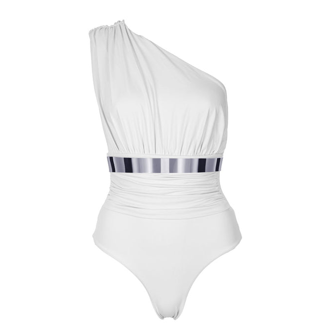 MONACO Swimsuit  *STUDIO EDITION GOLD/ SILVER - WHITE