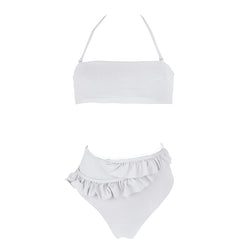 The MAHÈ 2 Bikini - White/ Ecru- REVERSIBLE
