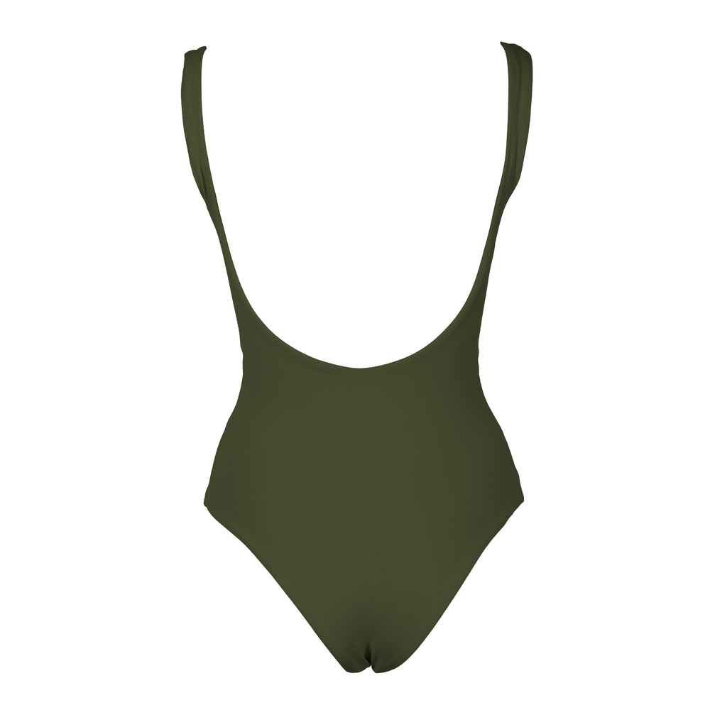 VENICE Swimsuit  *STUDIO EDITION GOLD/ SILVER - ALCAPARRA GREEN
