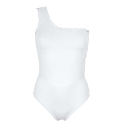 The PORTO CERVO Swimsuit - Reversible -  WHITE/ BLOSSOM