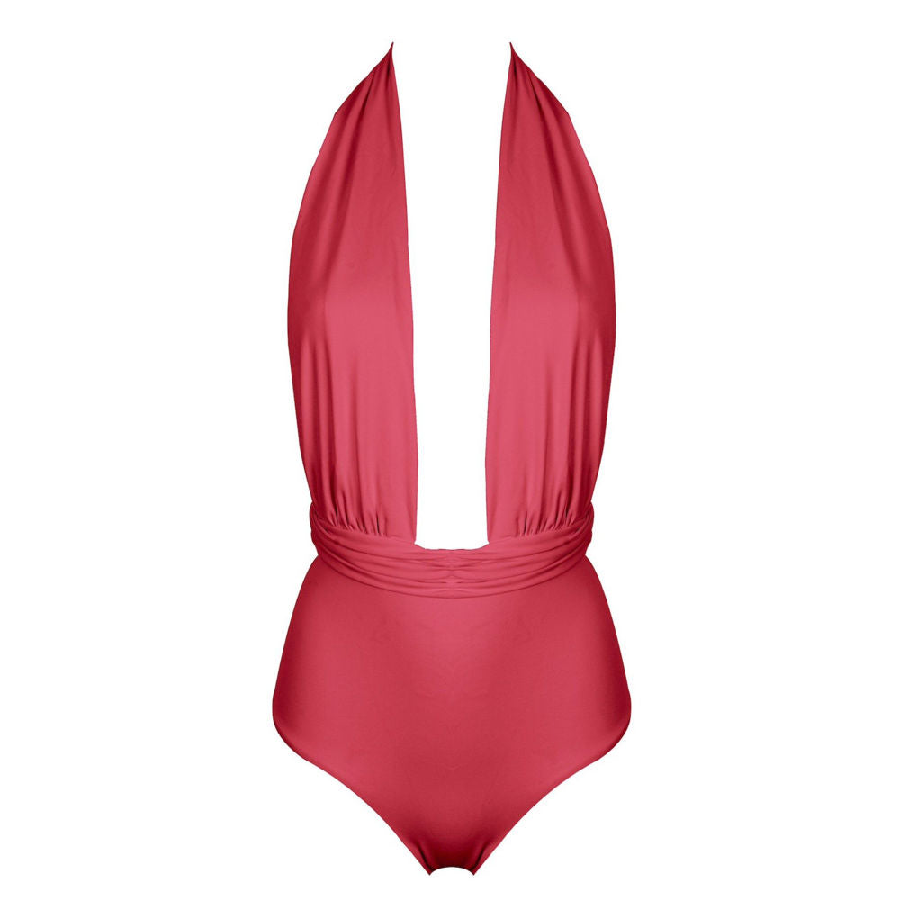 ST.BARTH Swimsuit - Coral Red