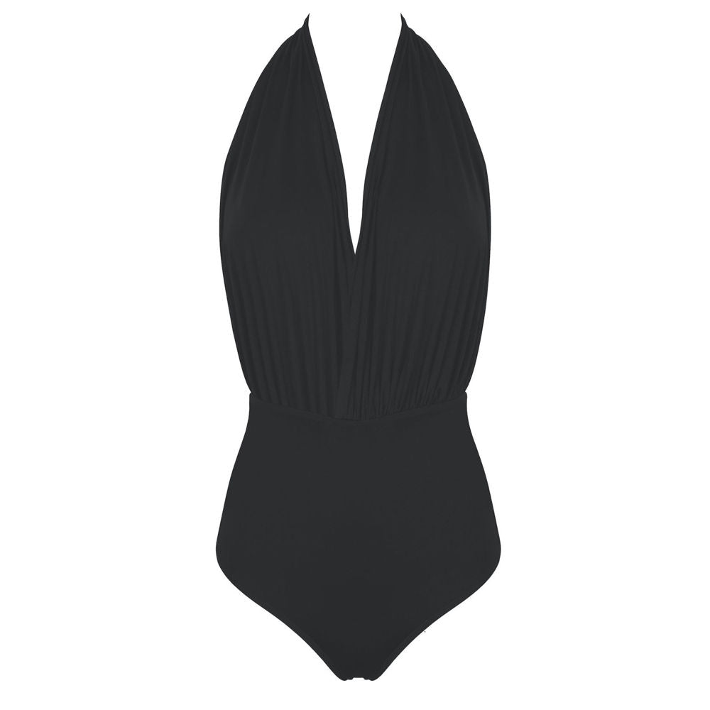 THE ST. TROPEZ RIBBON Swimsuit - Black